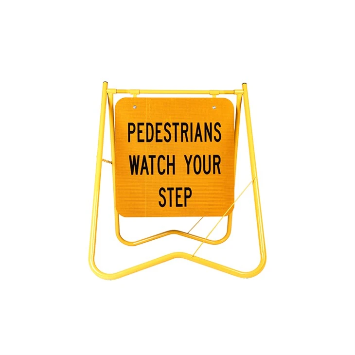 Street Safety Sign Stand